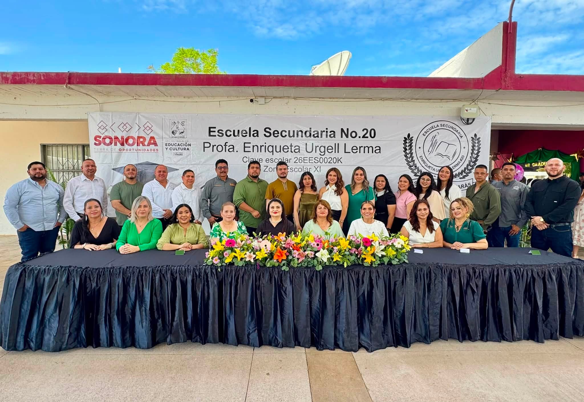 CEREMONIA DE GRADUACIÓN DE LA ESCUELA SECUNDARIA PROFA. ENRIQUETA URGELL LERMA