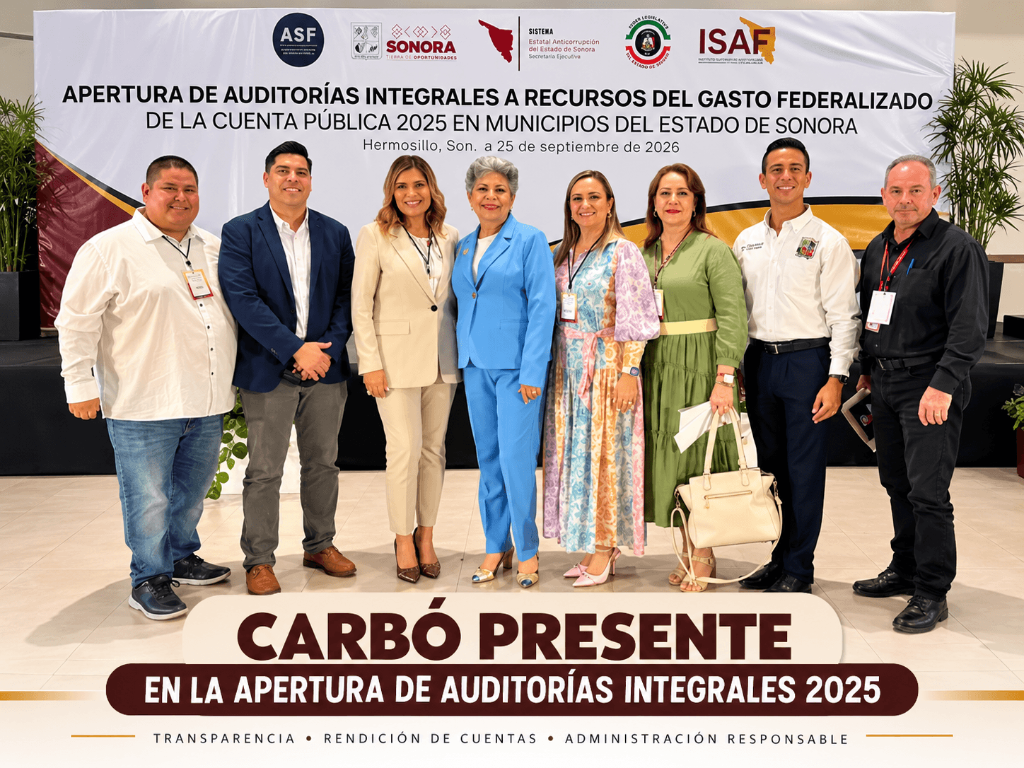 CARBÓ PRESENTE EN LA APERTURA DE AUDITORÍAS INTEGRALES 2025